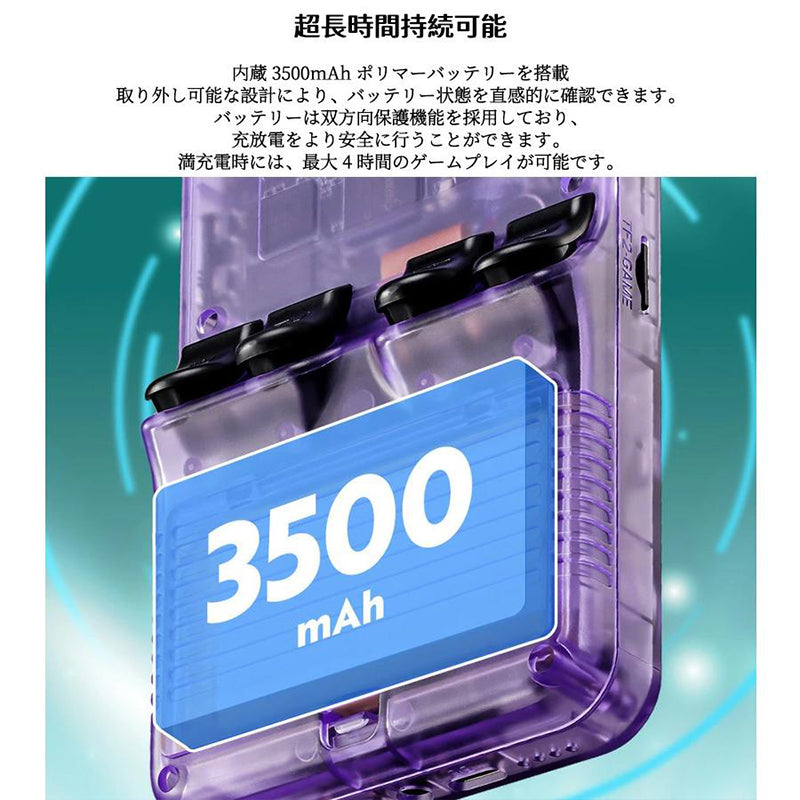 ポータブルゲーム機 携帯ゲーム機本体 オープンソース R36S レトロハンドヘルドビデオゲームコンソール システム 3.5 インチ IPS スクリーンポータブルポケット
